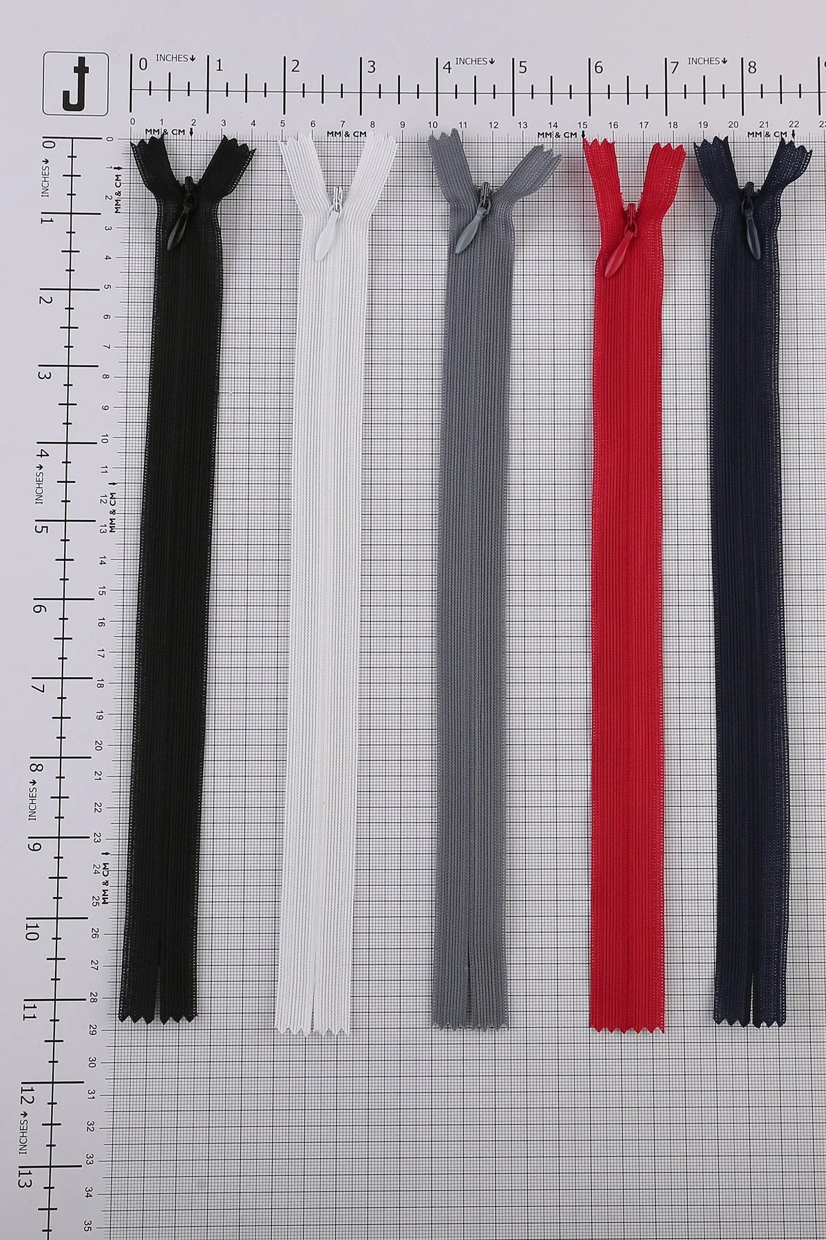 #2 SBS Excellent Quality Conceal/Invisible Nylon Coil Zipper With Zip Fastener