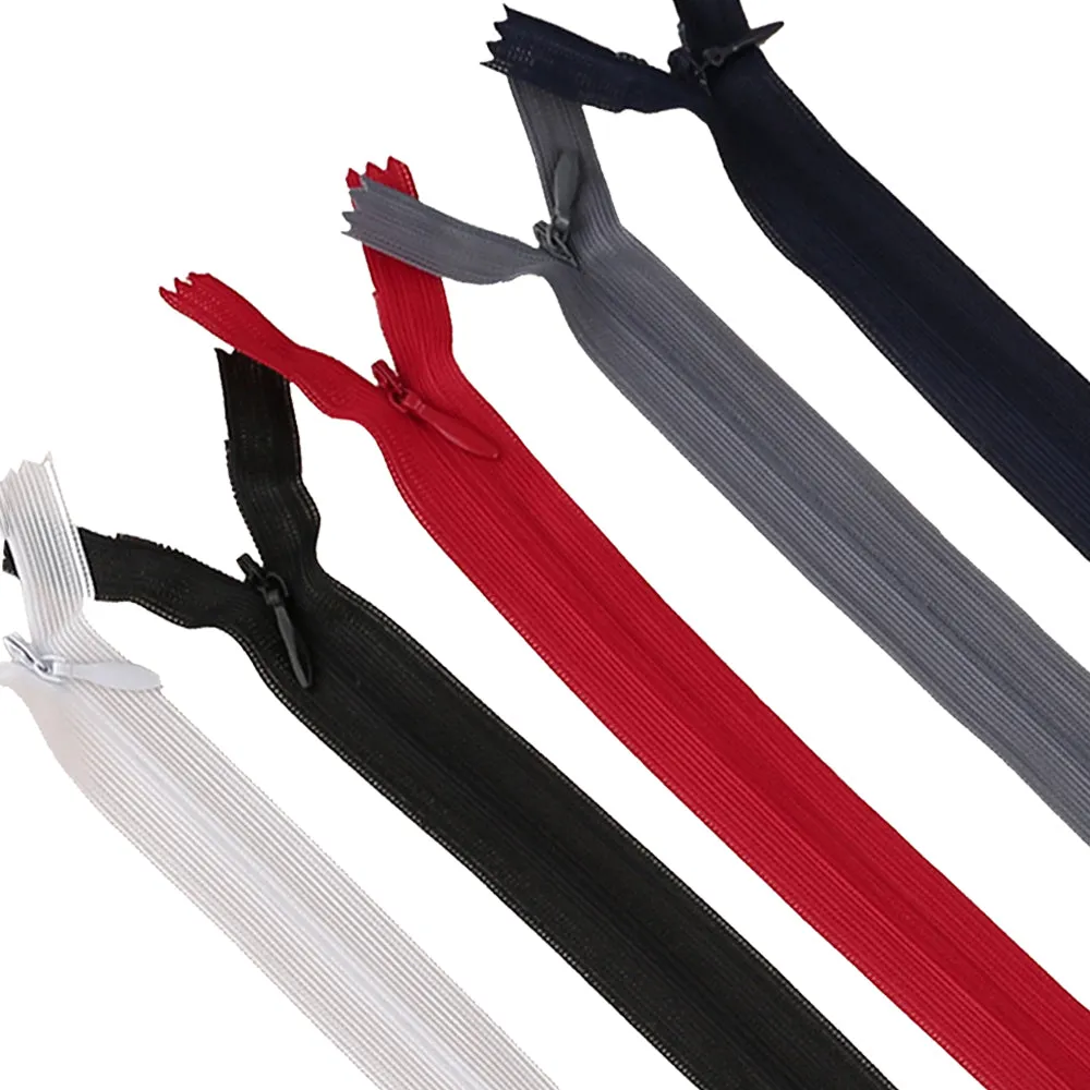#2 SBS Excellent Quality Conceal/Invisible Nylon Coil Zipper With Zip Fastener