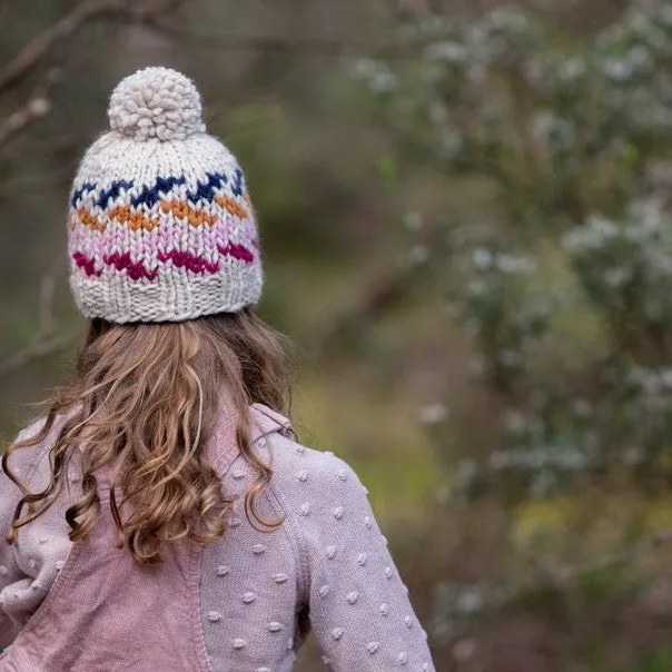 Acorn Kids: Stevie Beanie Natural and Multi