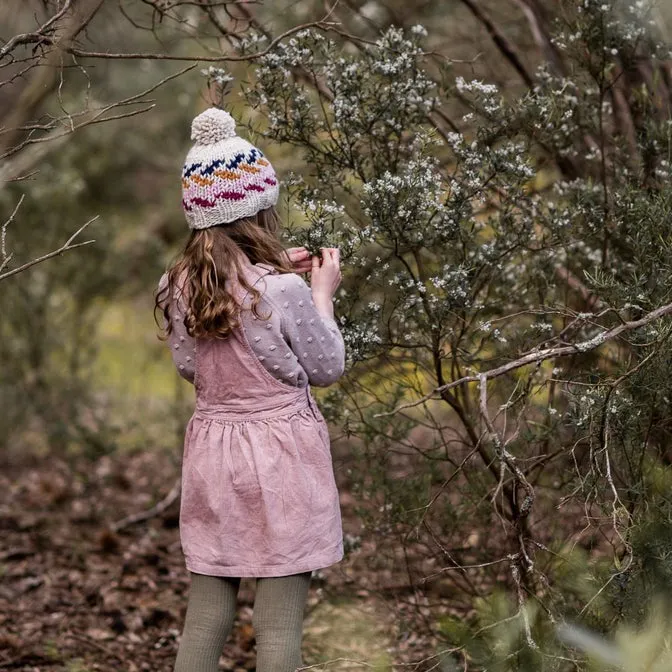 Acorn Kids: Stevie Beanie Natural and Multi