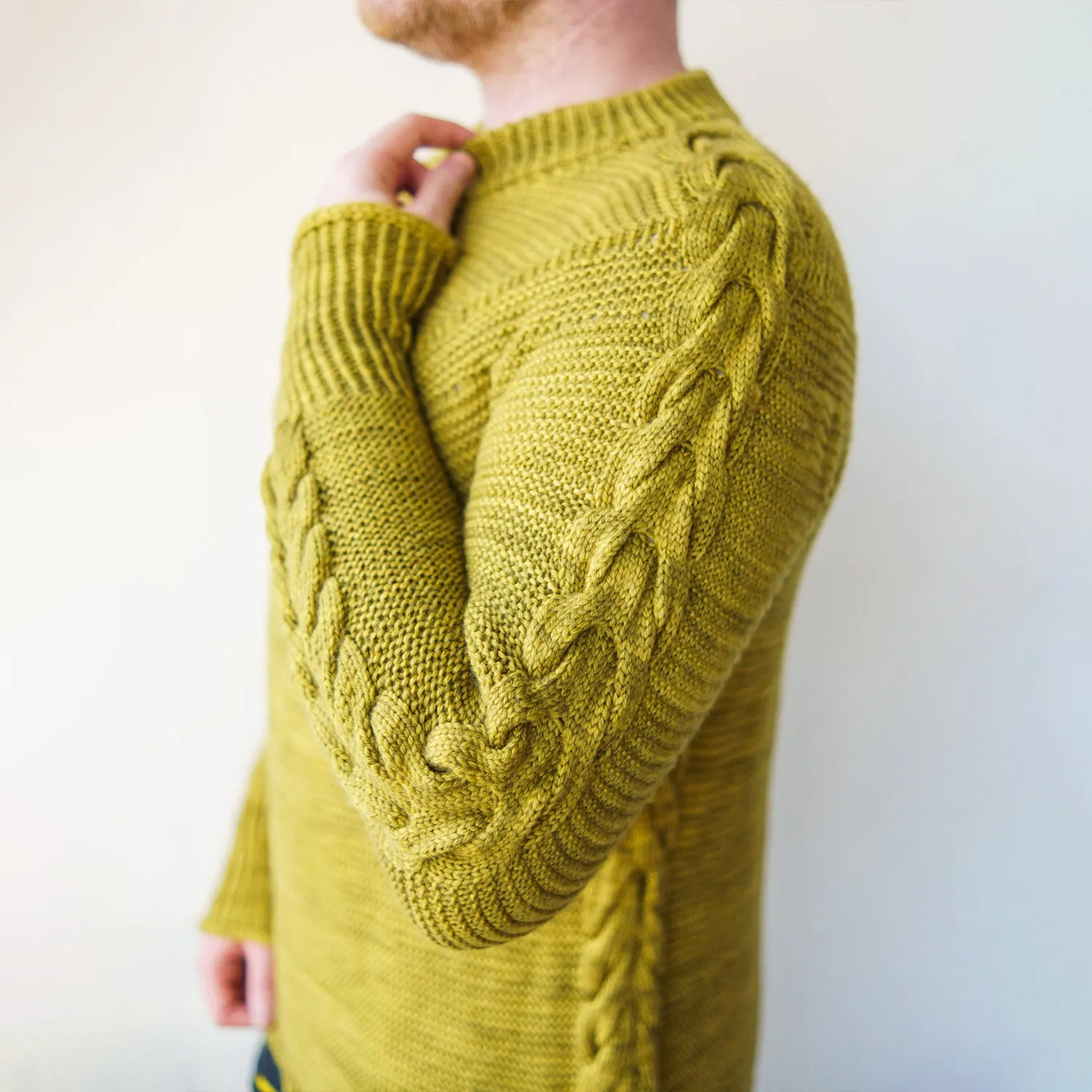 ANTLER SLEEVE SWEATER - CANAL HOUSE