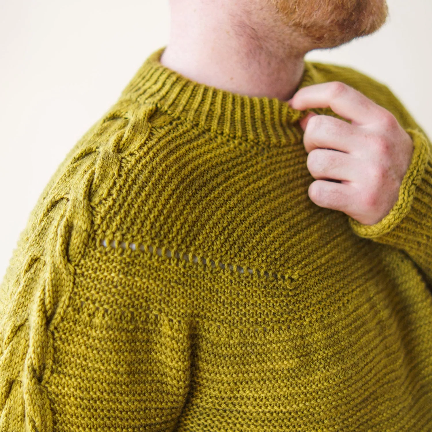 ANTLER SLEEVE SWEATER - CANAL HOUSE