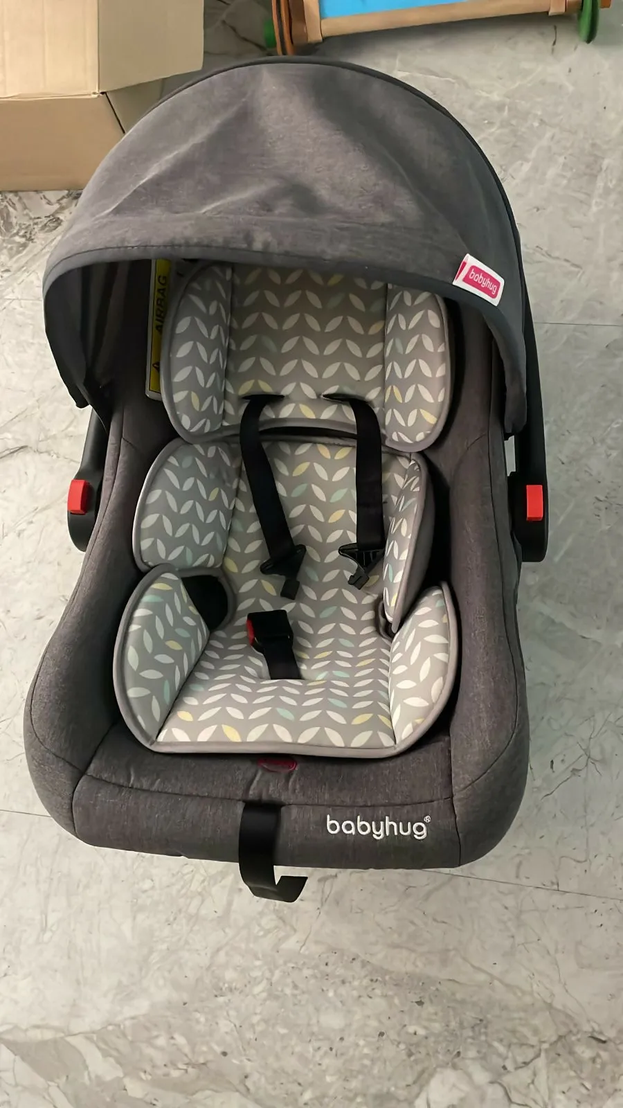 BABYHUG Amber Car Seat Cum Carry Cot With Rocking Base