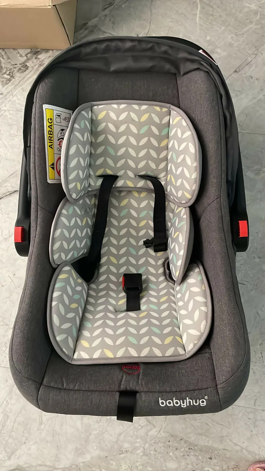 BABYHUG Amber Car Seat Cum Carry Cot With Rocking Base
