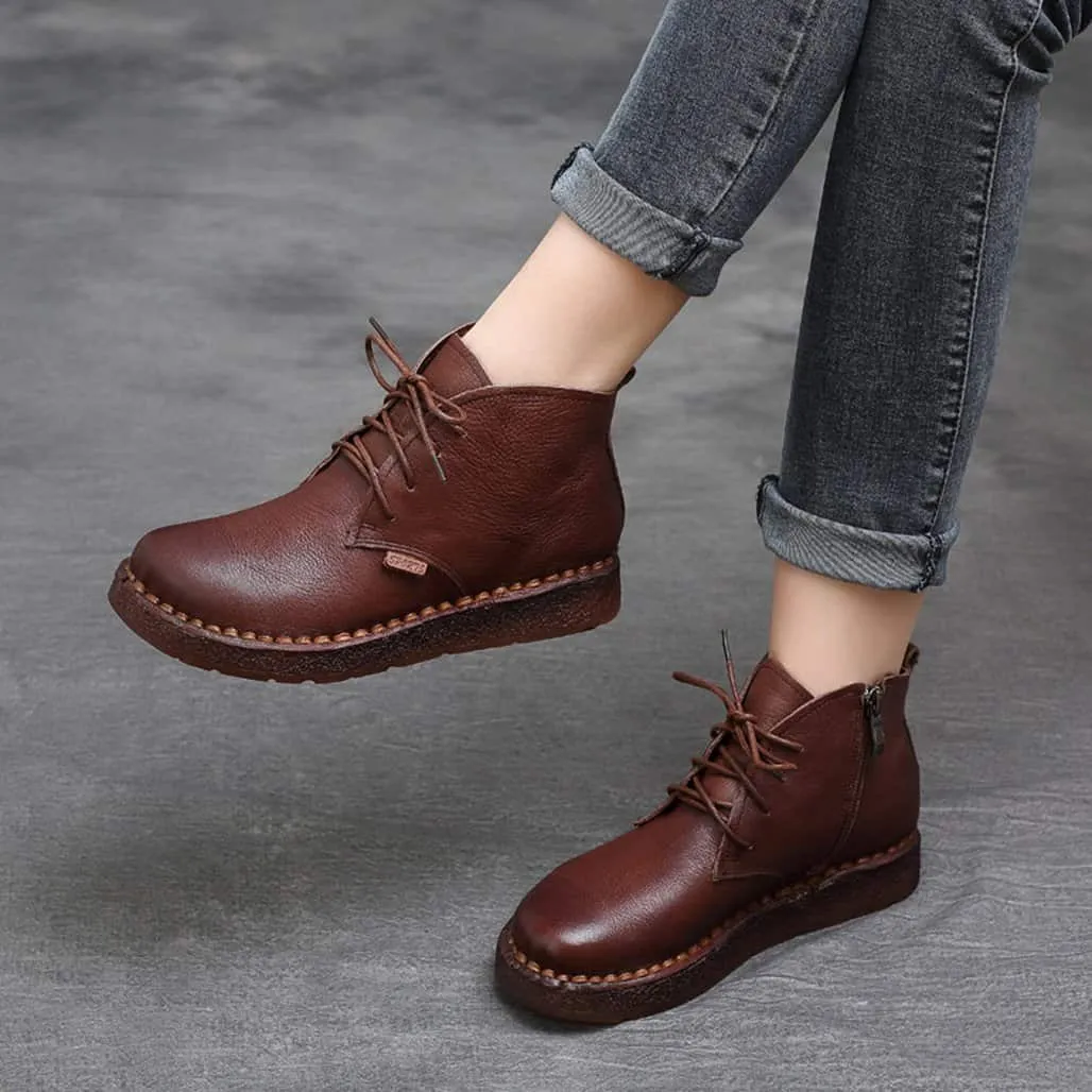 BEST Winter Comfortable Handmade Retro Walking Boots 42