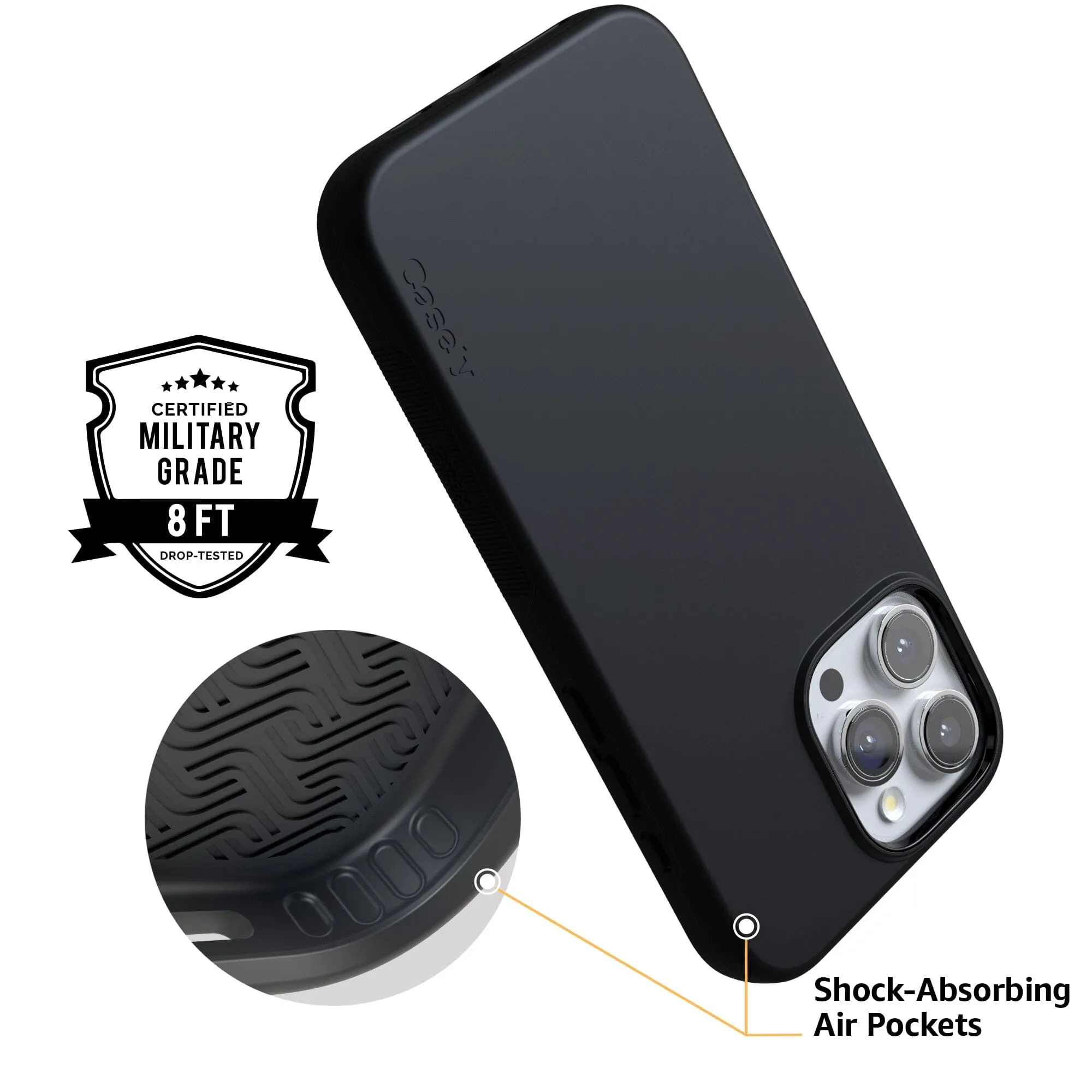 Black on Black | Ultra-Protective Bold Case