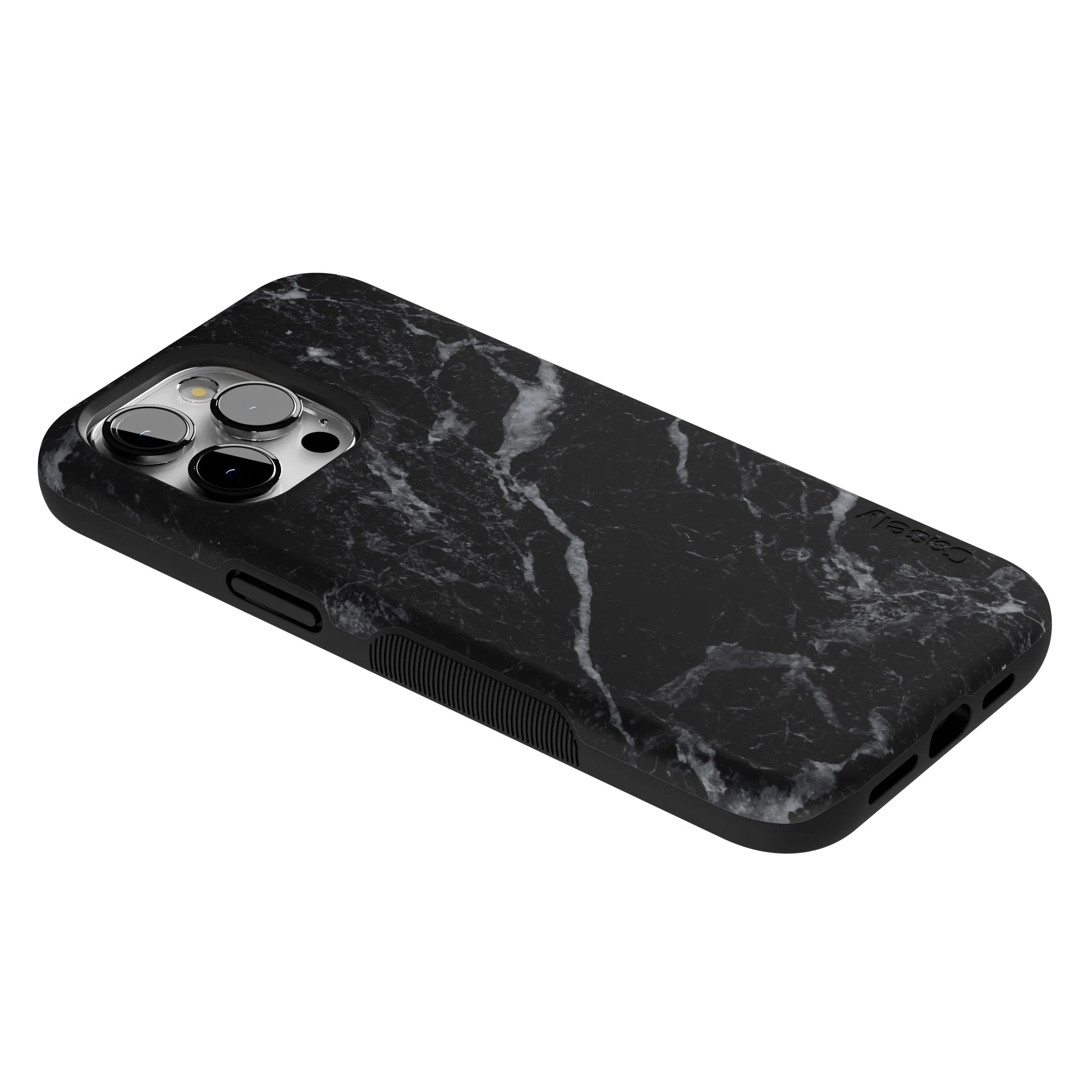 Black Pearl | Classic Black Marble Case
