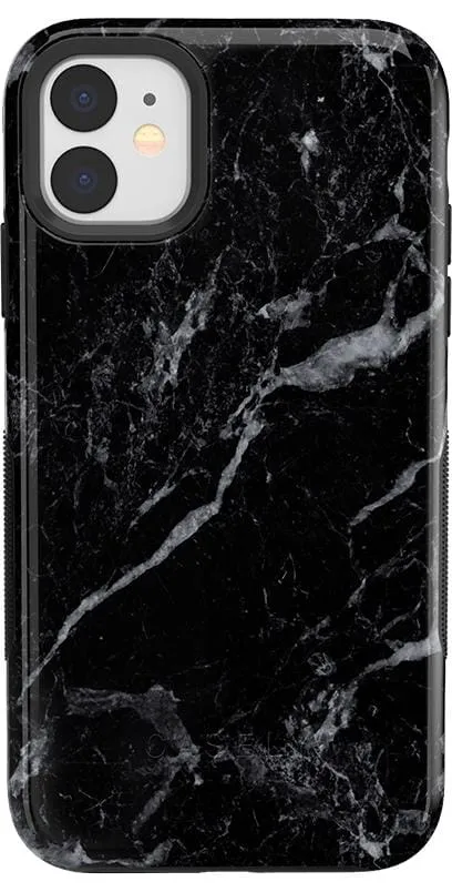 Black Pearl | Classic Black Marble Case