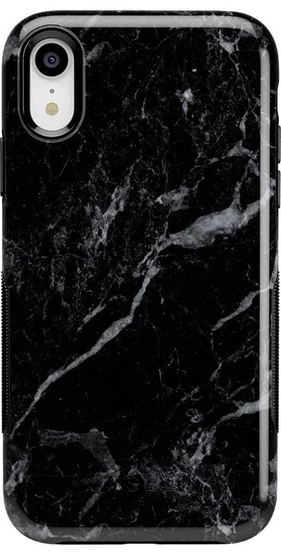 Black Pearl | Classic Black Marble Case