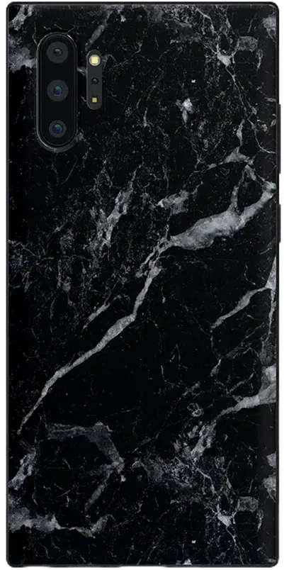 Black Pearl | Classic Black Marble Samsung Case