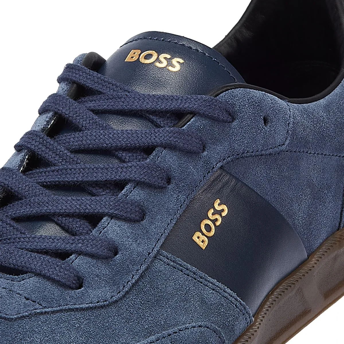 Boss Brandon Tennis Suede Men's Dark Blue Trainers