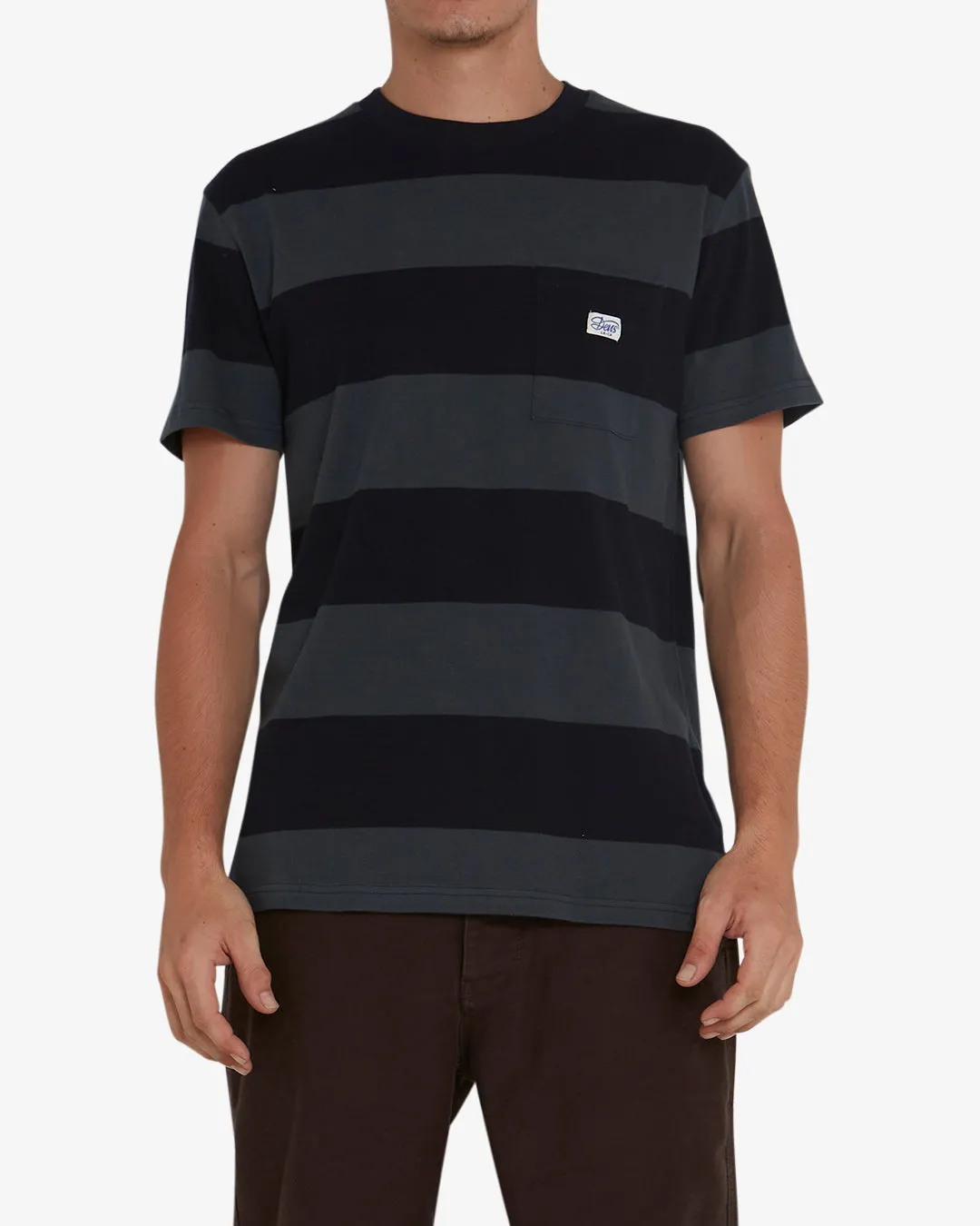 Bruce Stripe Tee (Regular Fit) - Green Gables
