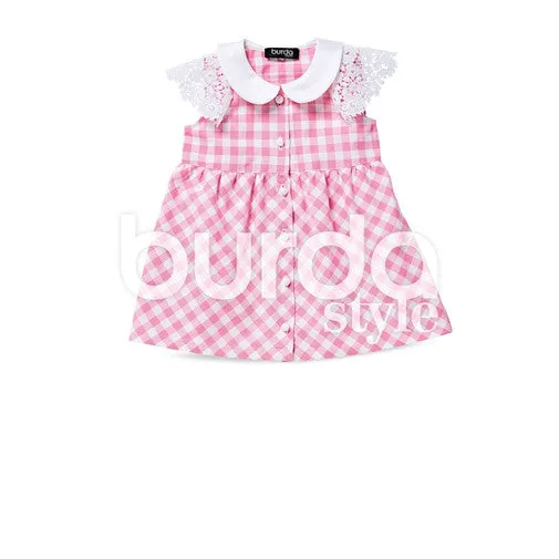 Burda Baby Dress and Panties 9357