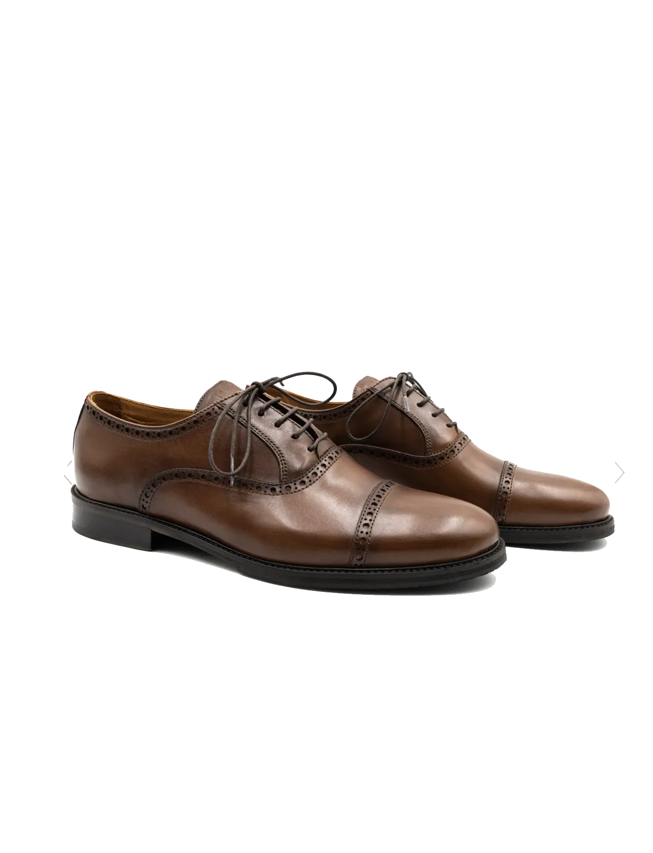 Cambridge Cap Toe Dress Shoe Chocolate