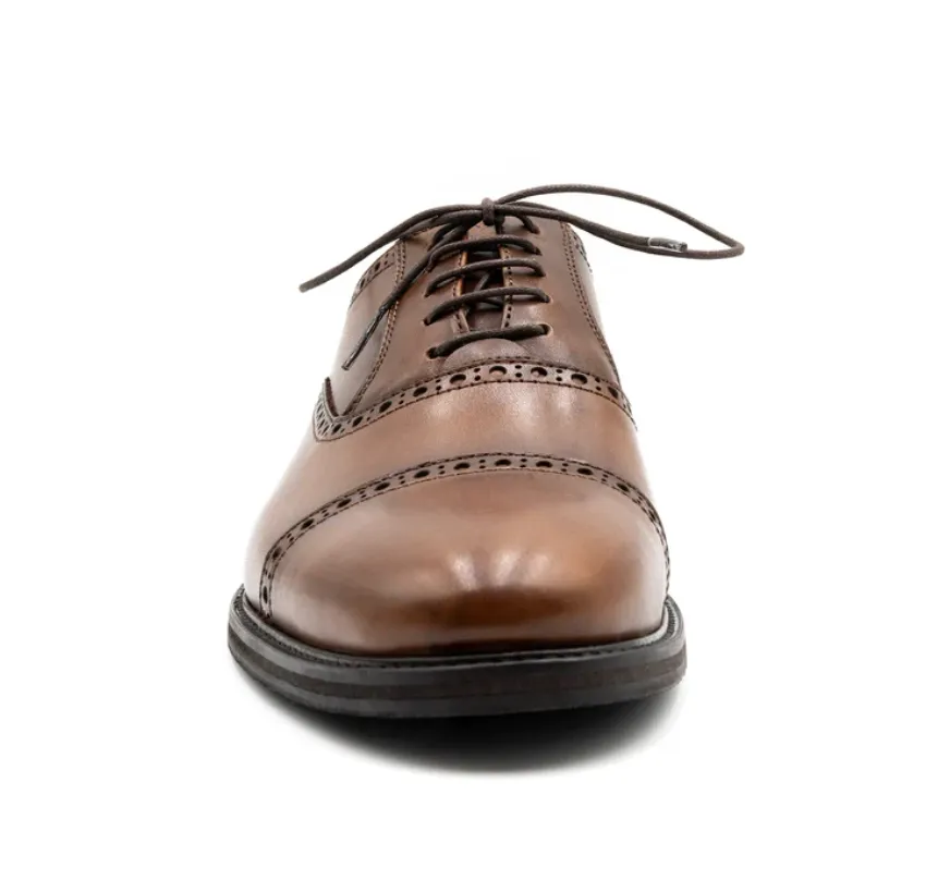 Cambridge Cap Toe Dress Shoe Chocolate