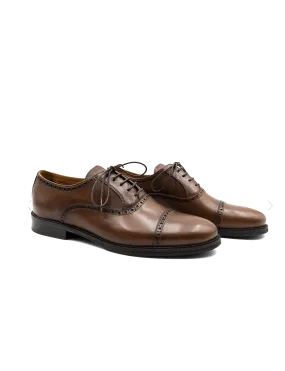 Cambridge Cap Toe Dress Shoe Chocolate