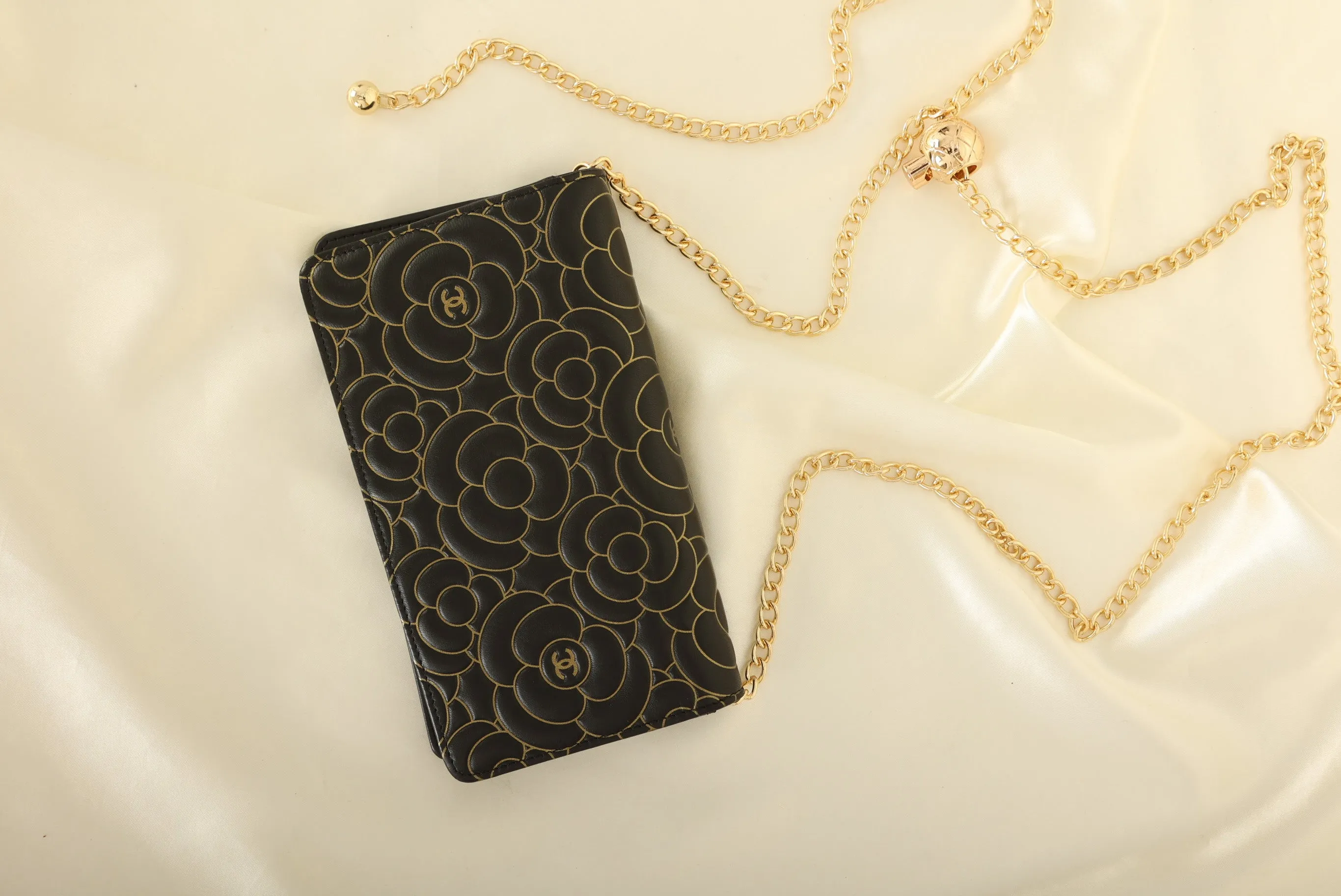 Chanel Camellia Wallet on Chain