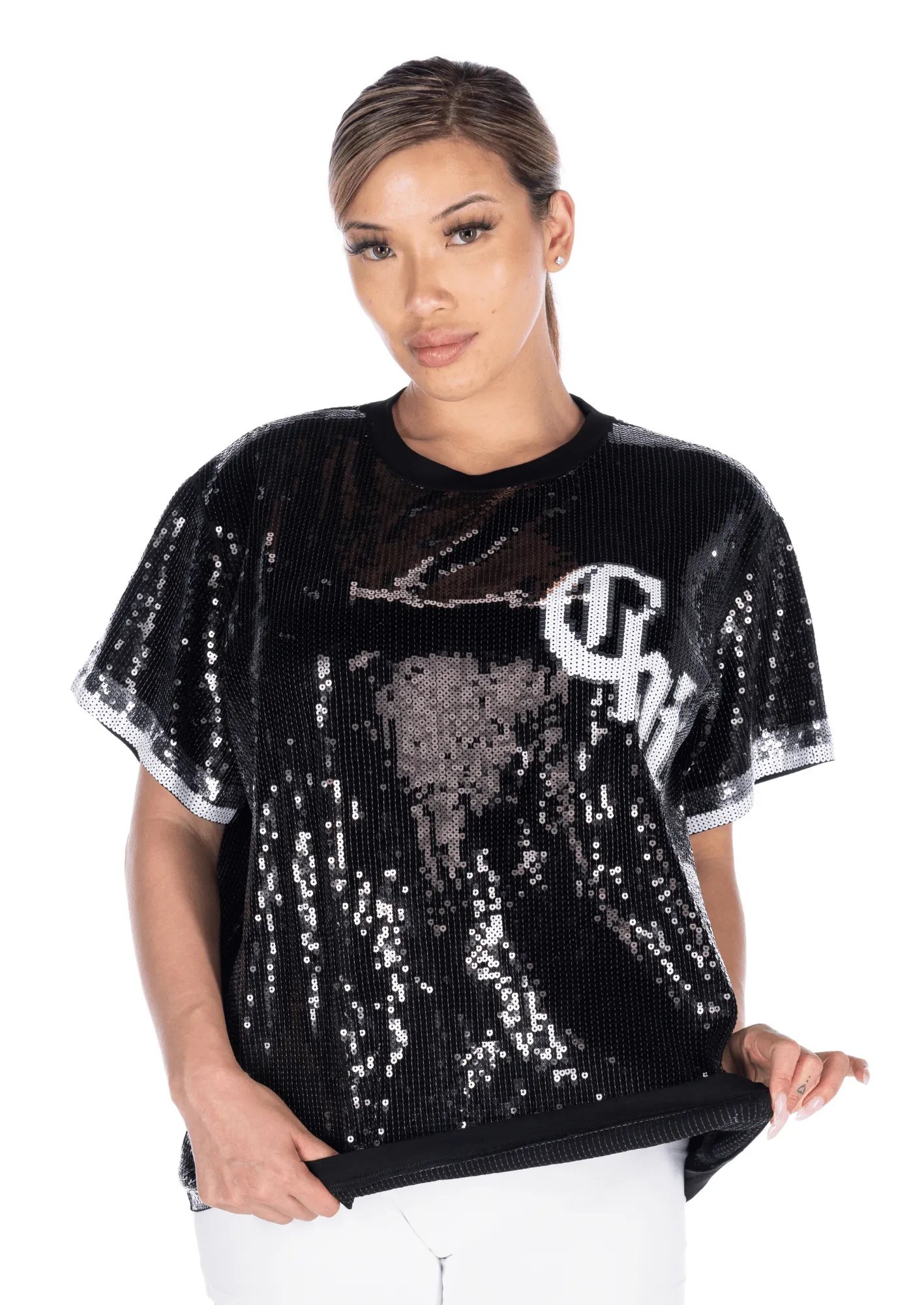 Chicago Baseball Sequin Shirt