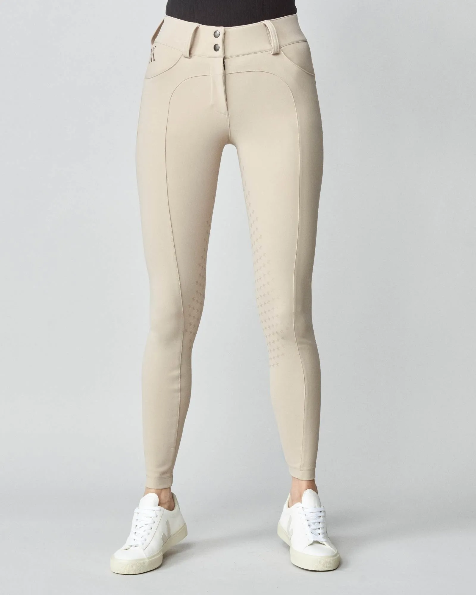 Compression Performance Breeches Tan