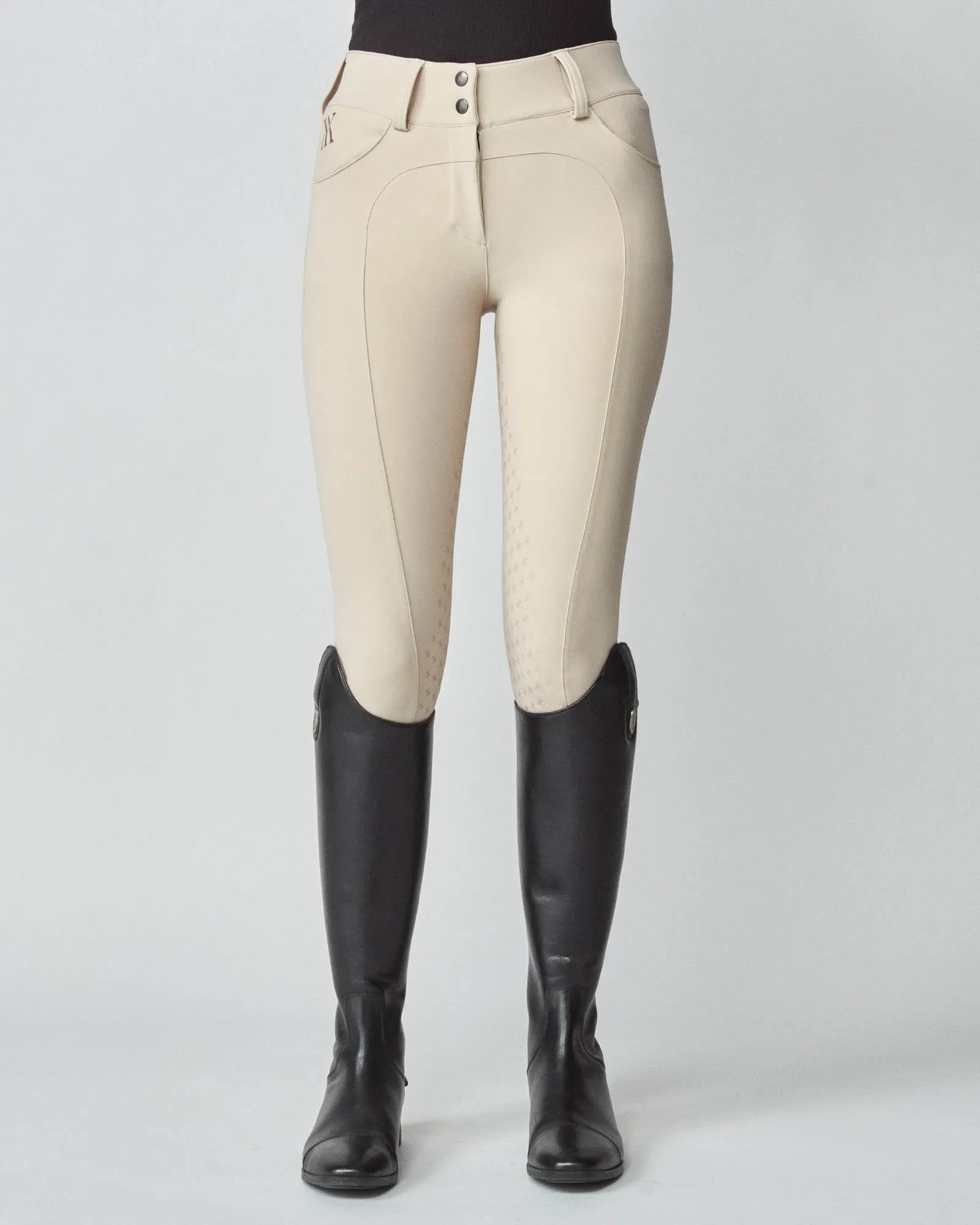 Compression Performance Breeches Tan