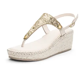 Cosmic Glitter - Wedge Bast Mid Crema TS