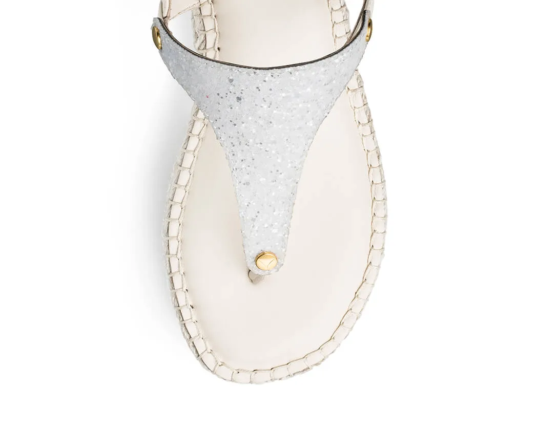 Cosmic Glitter - Wedge Bast Mid Crema TS