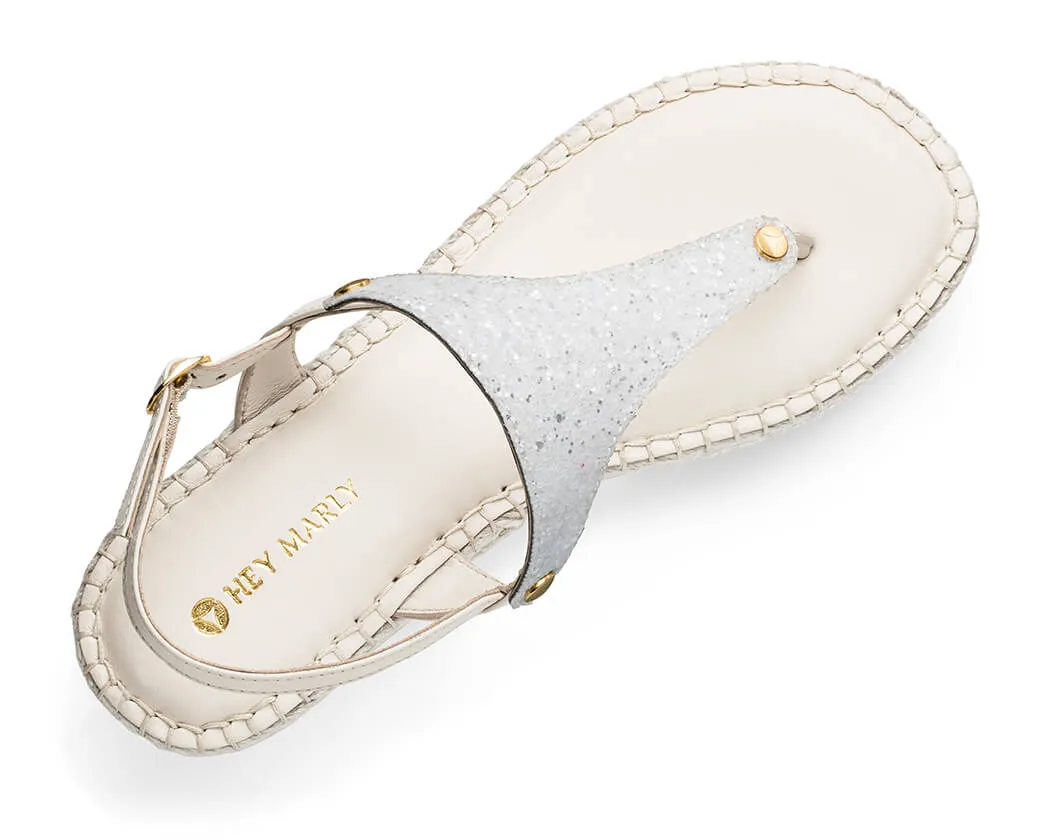 Cosmic Glitter - Wedge Bast Mid Crema TS