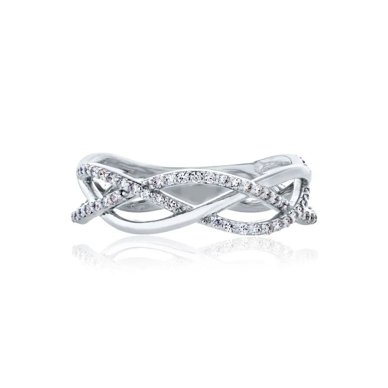 Diamond Twist Ring