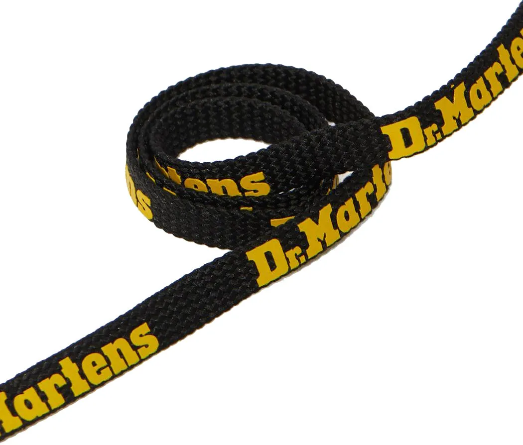 Dr. Martens Logo Lace Black/Yellow