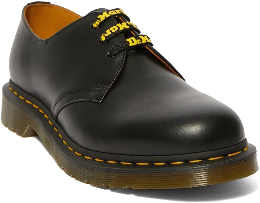 Dr. Martens Logo Lace Black/Yellow