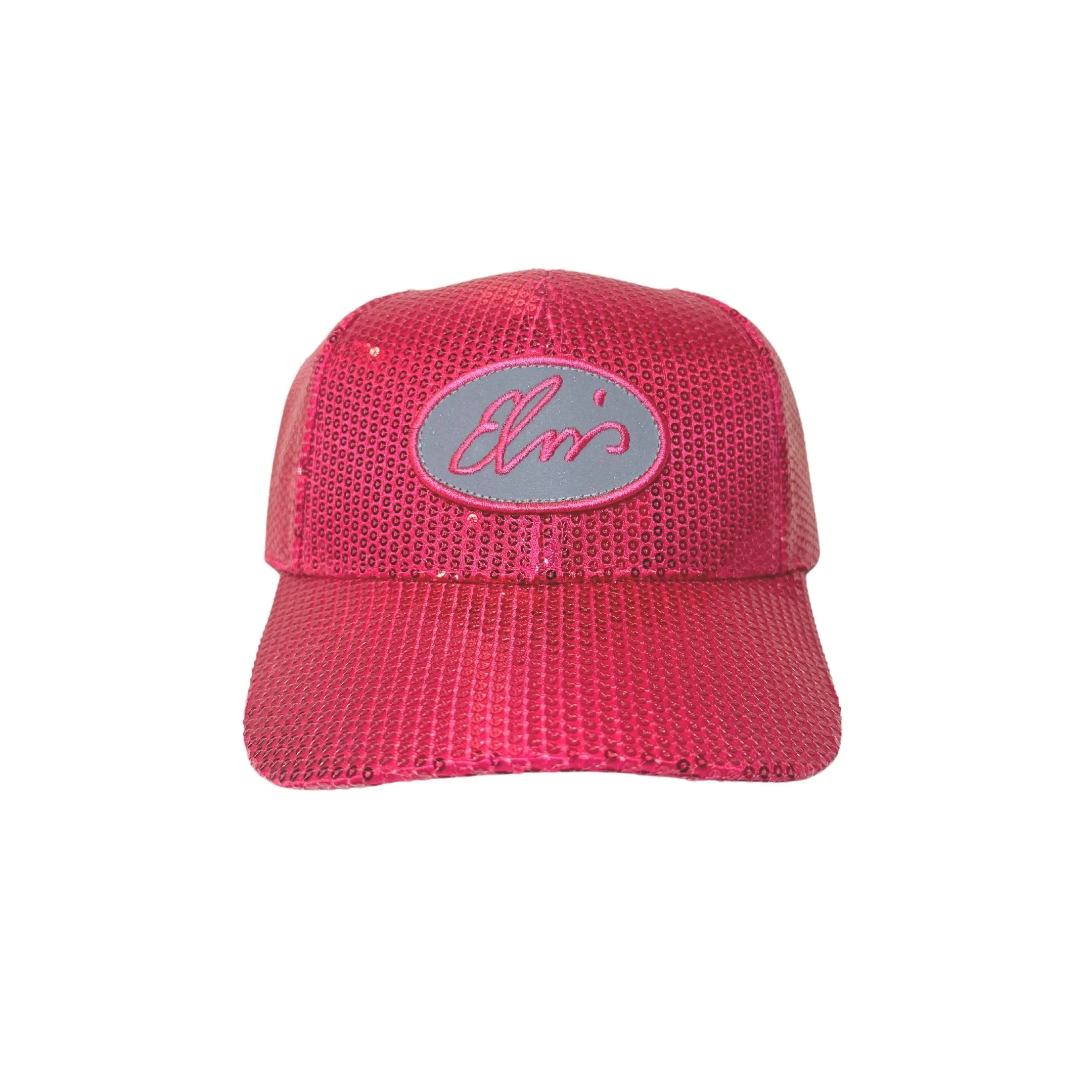 Elvis Pink Sequin Cap