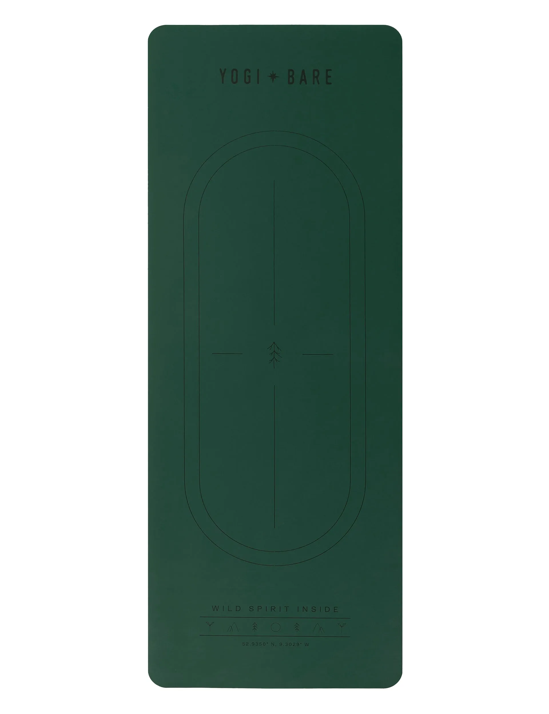 Ever Grip Paws Yoga Mat 4mm - Wild Forest
