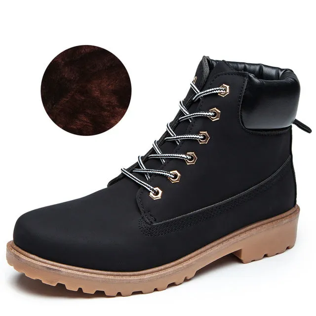 Fujin Brand spring fall winter Top Quality Comfortable Platform Boots Women Ankle Boots Rubber Boots female lady Botas shoes