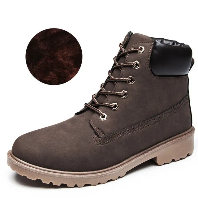 Fujin Brand spring fall winter Top Quality Comfortable Platform Boots Women Ankle Boots Rubber Boots female lady Botas shoes