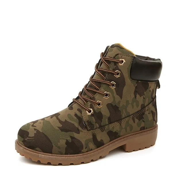 Fujin Brand spring fall winter Top Quality Comfortable Platform Boots Women Ankle Boots Rubber Boots female lady Botas shoes