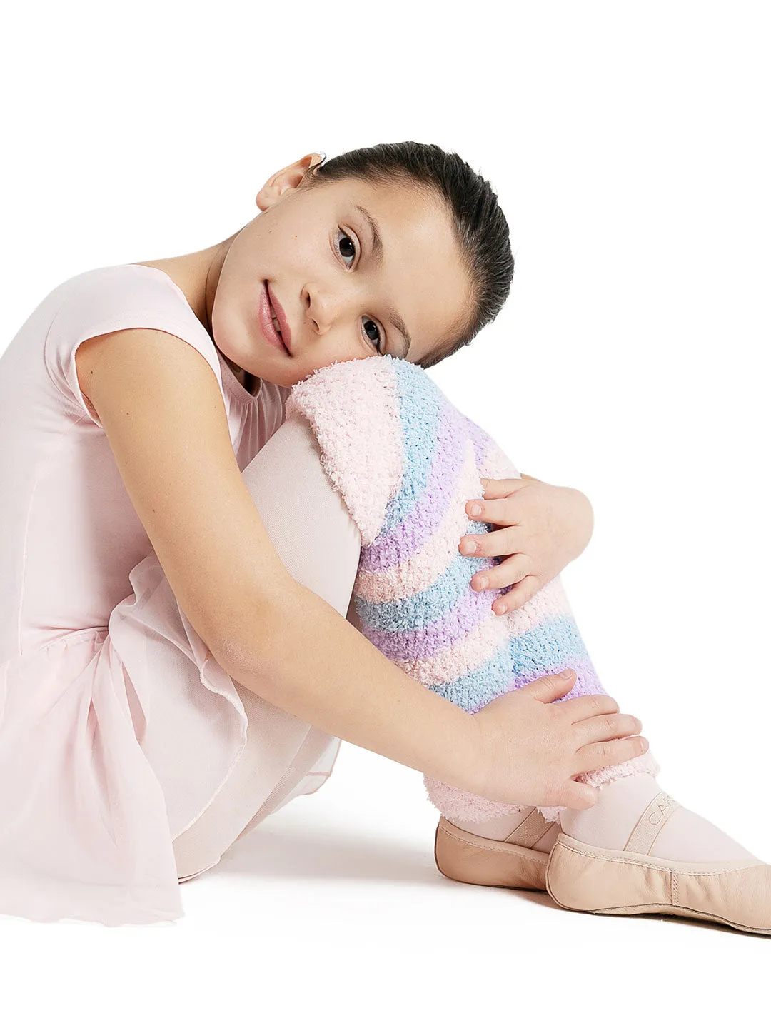 Harmonie by Capezio Child 12" Stripe Legwarmer