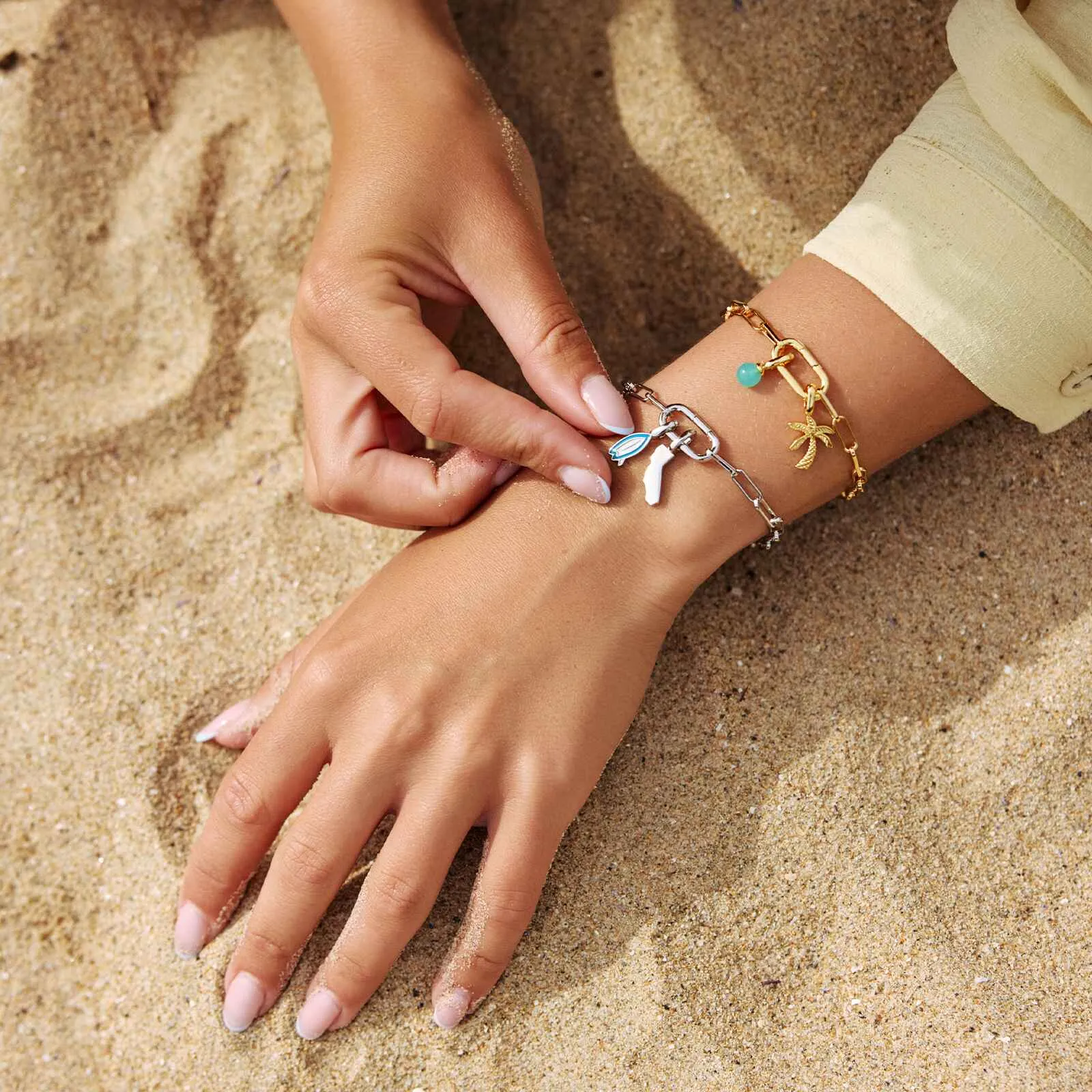 Harper Palm Tree Charm