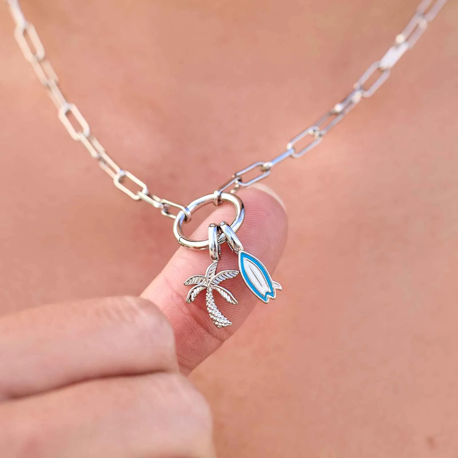 Harper Palm Tree Charm