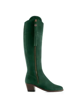 Heeled Regina (Sporting Fit) - Emerald Green