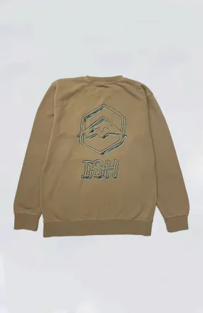 Island Snow Hawaii - IS Hex Sketch Crew Sweat