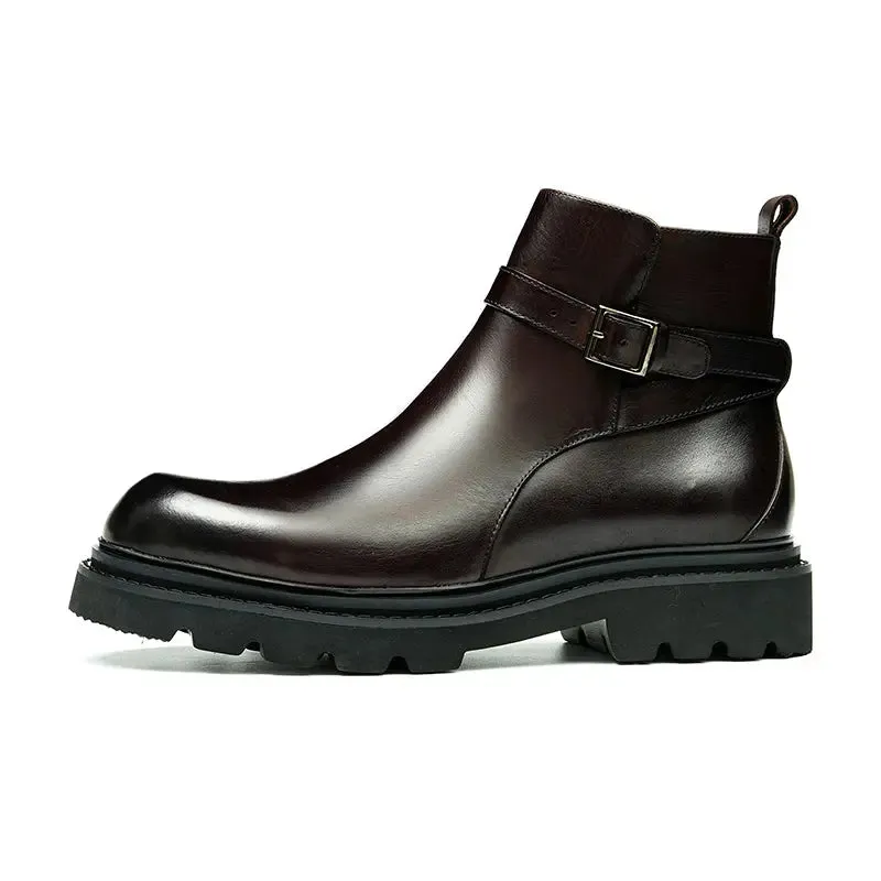 Lace-Up Martin Boots D86210