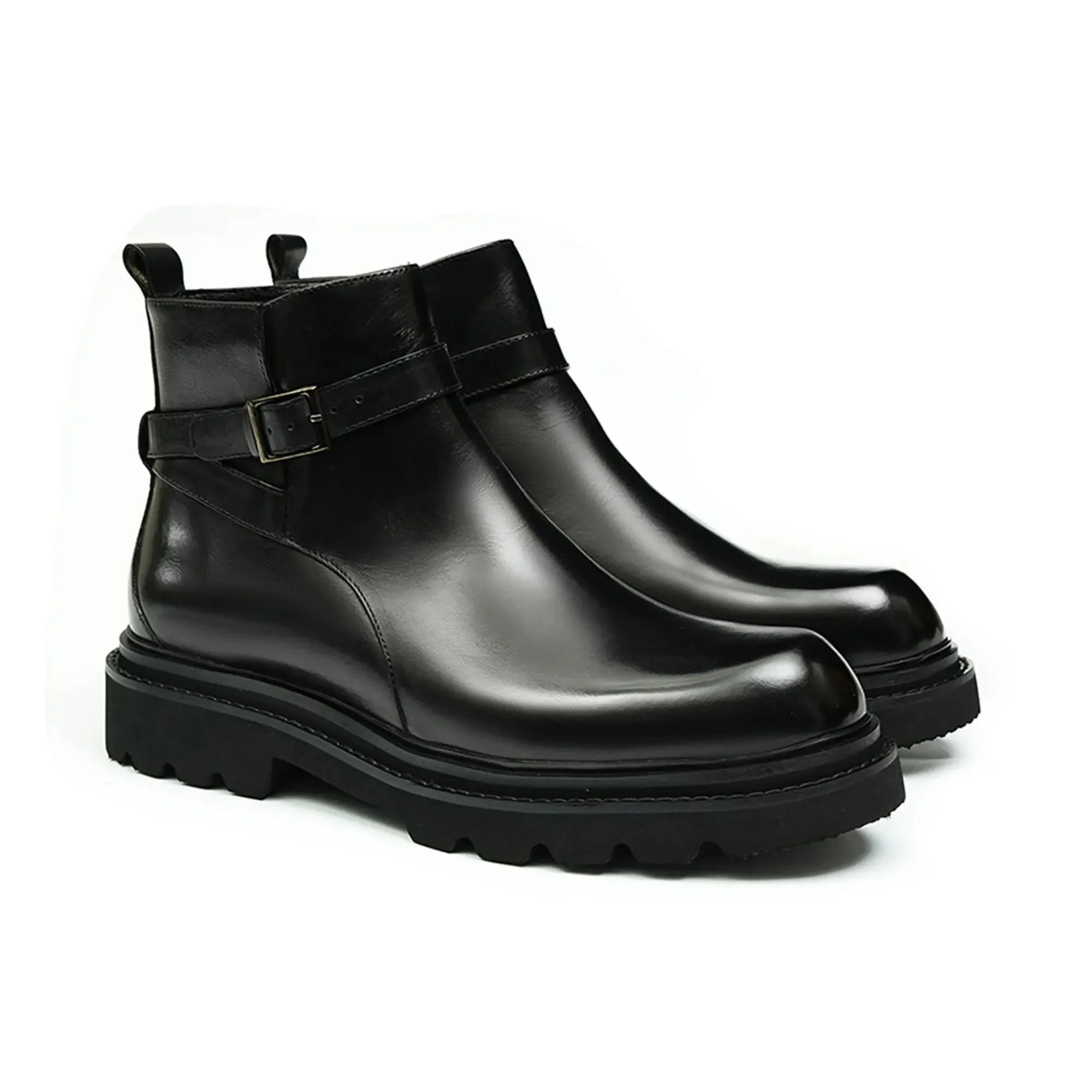 Lace-Up Martin Boots D86210
