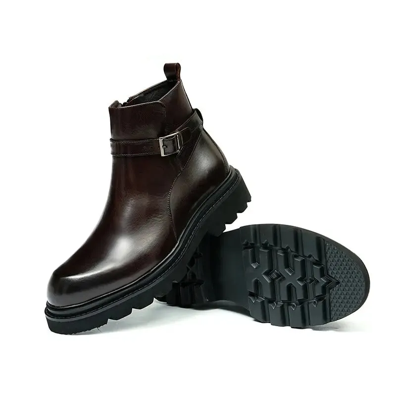 Lace-Up Martin Boots D86210