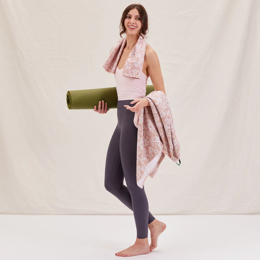 Lanterns Pink Sports Towel