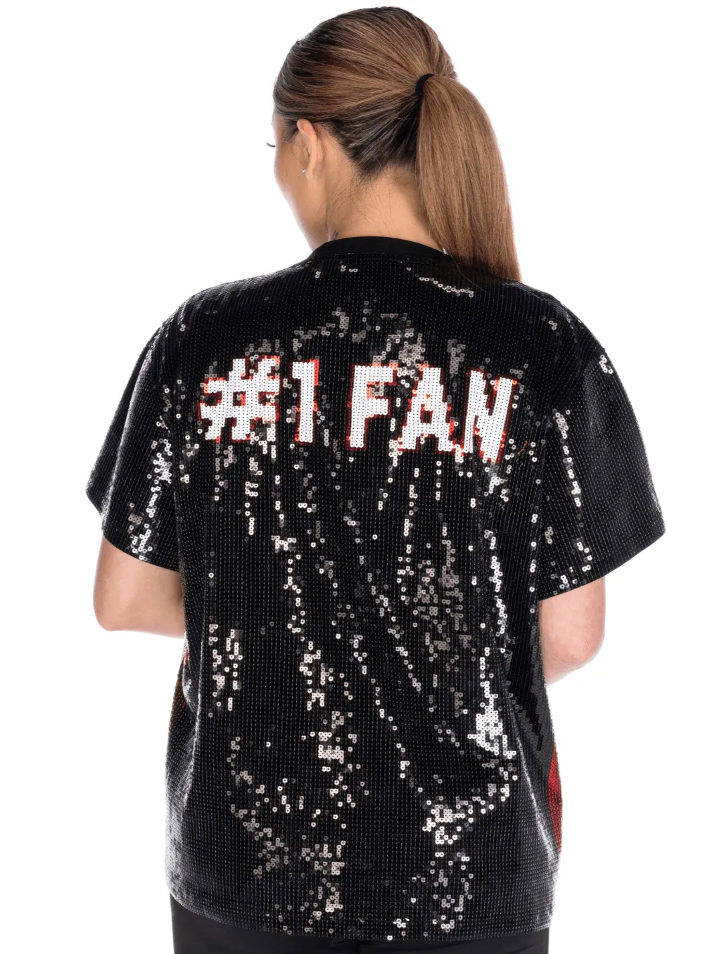 Miami Basketball Sequin Shirt