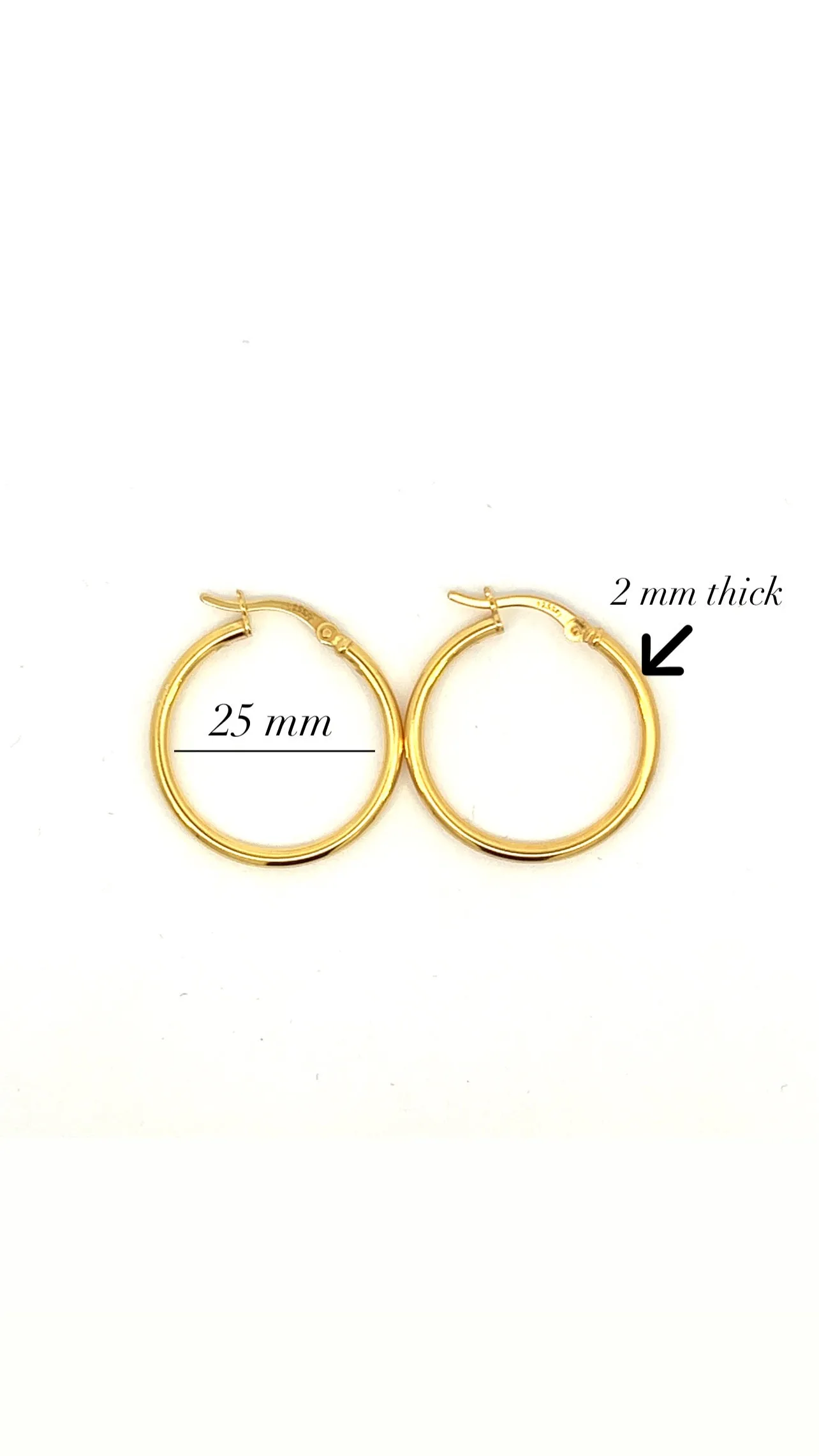 Mira Golden Hoop