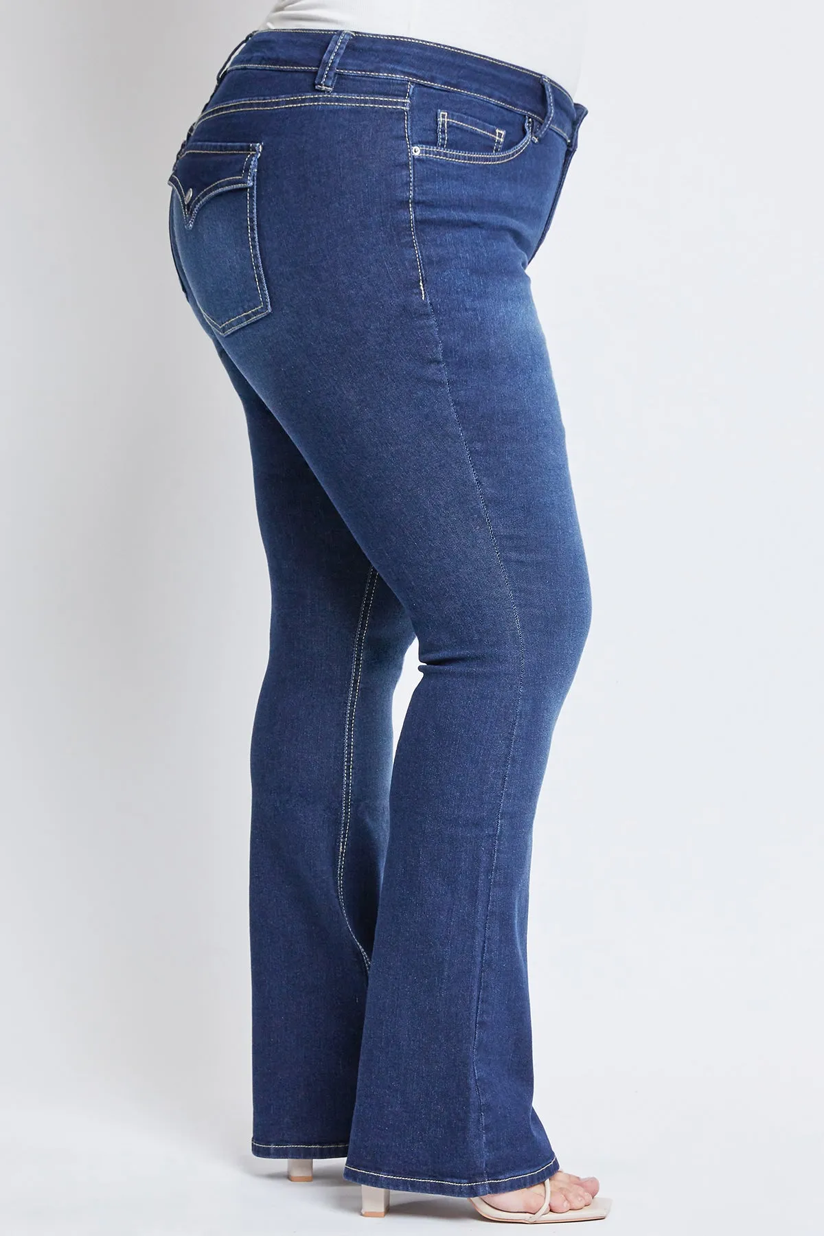 Missy Plus Sustainable Mid-Rise Bootcut Jean, Pack Of 12