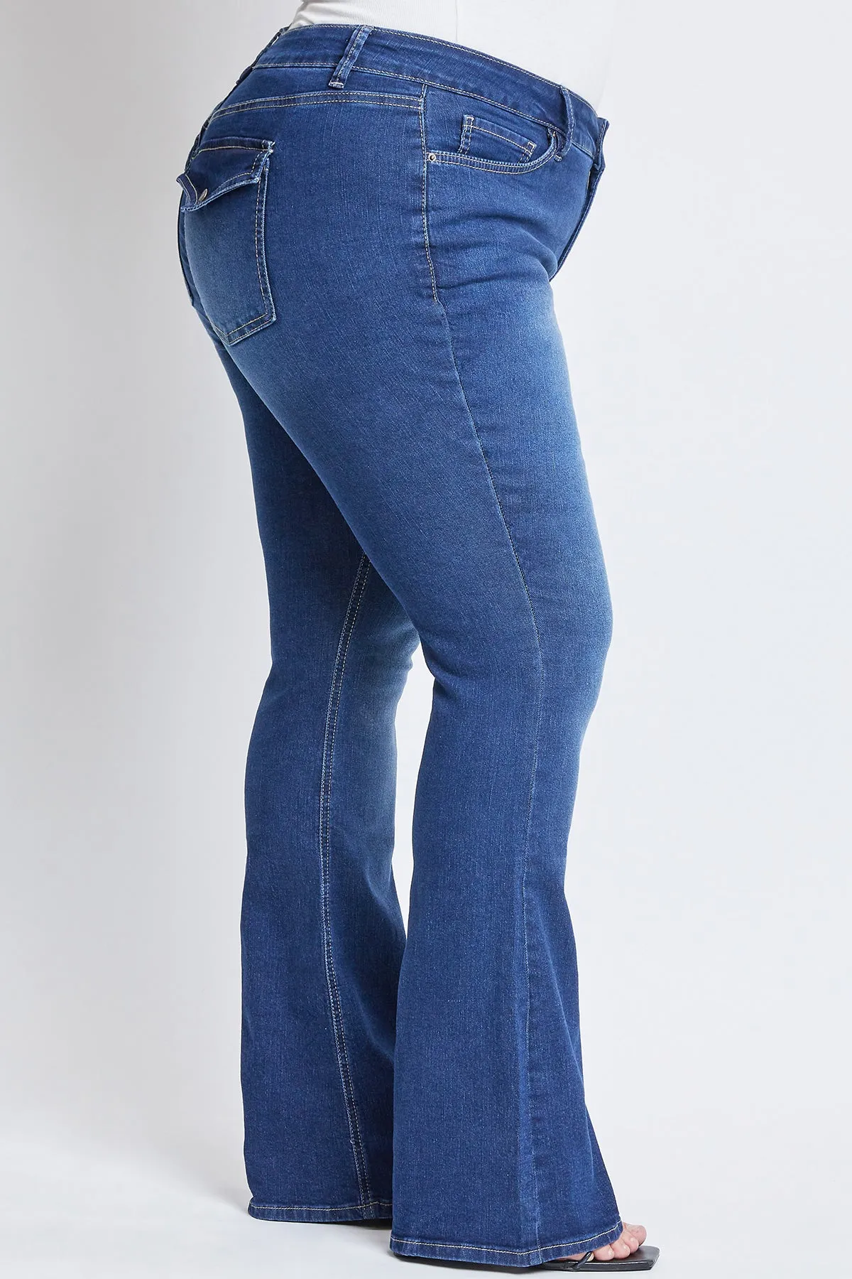 Missy Plus Sustainable Mid-Rise Bootcut Jean, Pack Of 12