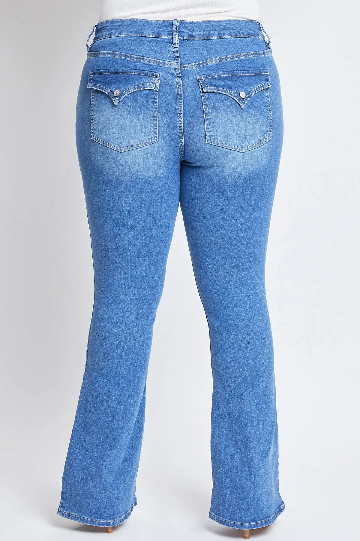 Missy Plus Sustainable Mid-Rise Bootcut Jean, Pack Of 12