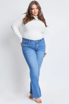 Missy Plus Sustainable Mid-Rise Bootcut Jean, Pack Of 12